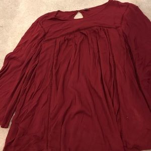 Maroon Top